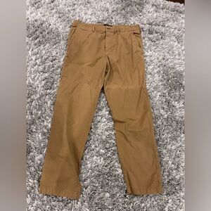 NWOT American Eagle flex khakis. 34x32. Darker khaki color